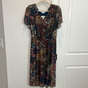 Christopher & Banks Midi Dress